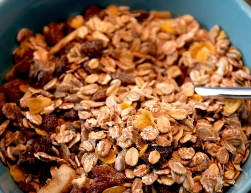 Cereales, muesli y avena